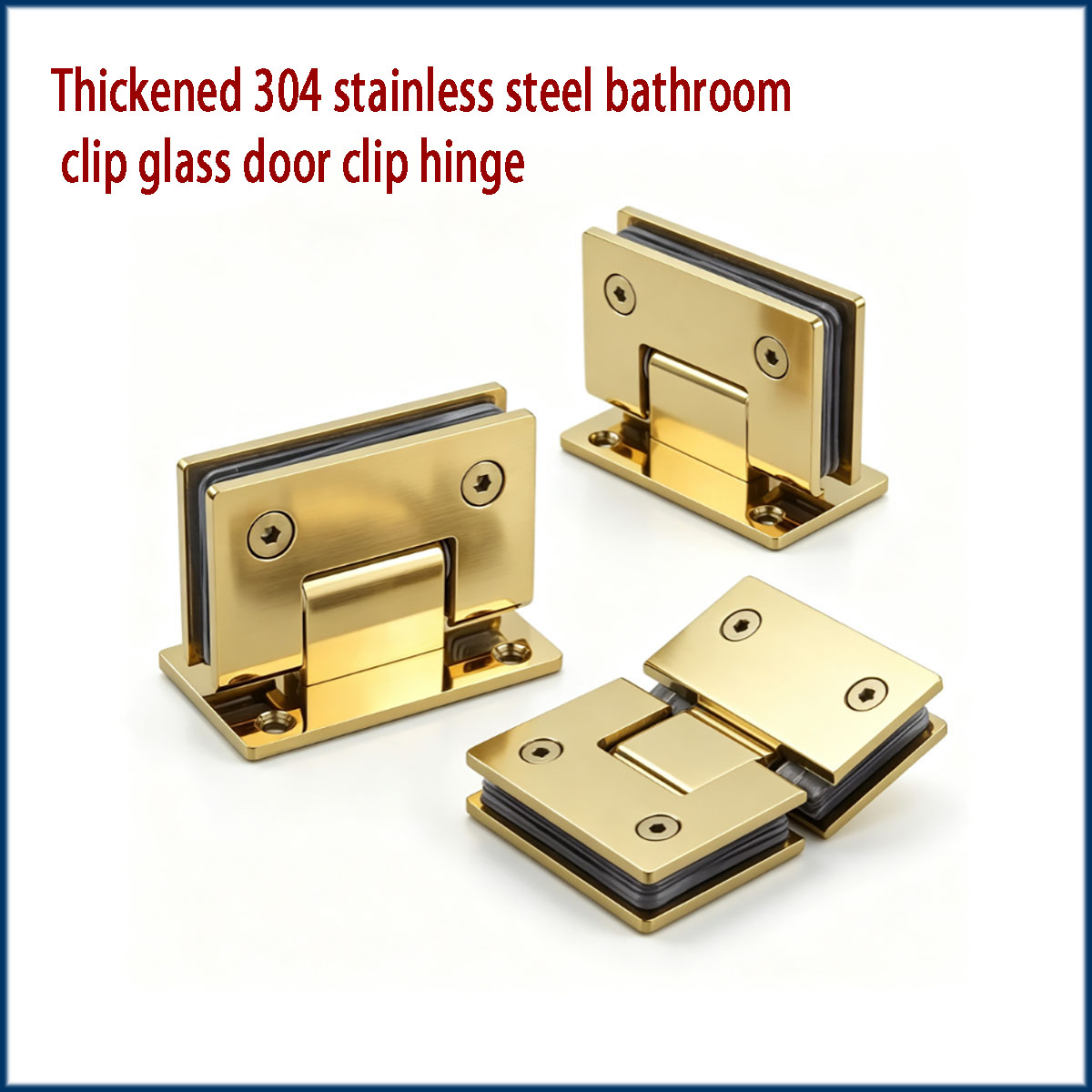 Furniture Hardware Gold - 304 스테인리스 스틸 다이아몬드 샤워 글라스