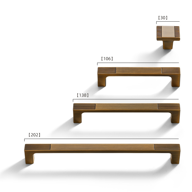 Furniture Hardware Gold - YM 모던 중국 가구 손잡이 황동