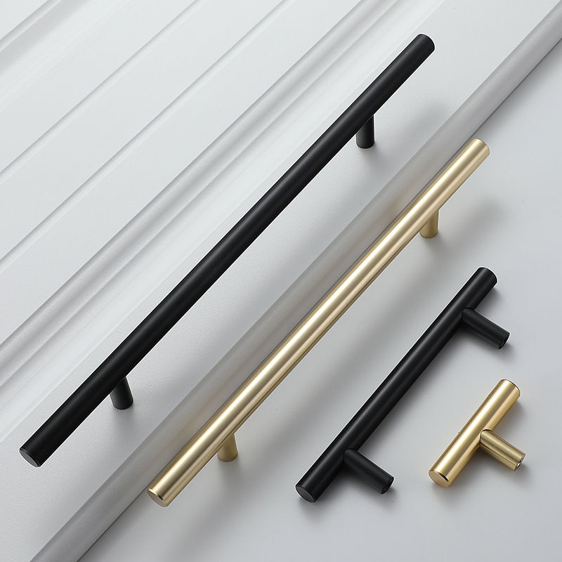 현대 골드 브러시 스트레이트 찬장 핸들 손잡이 스테인레 - Furniture Hardware Gold 리뷰 및 가격