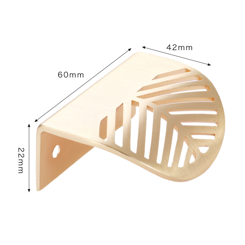 잎 모양의 금 기모 중공 손잡이, 가구, 캐비닛, 나뭇 - Furniture Hardware Gold 리뷰 및 가격