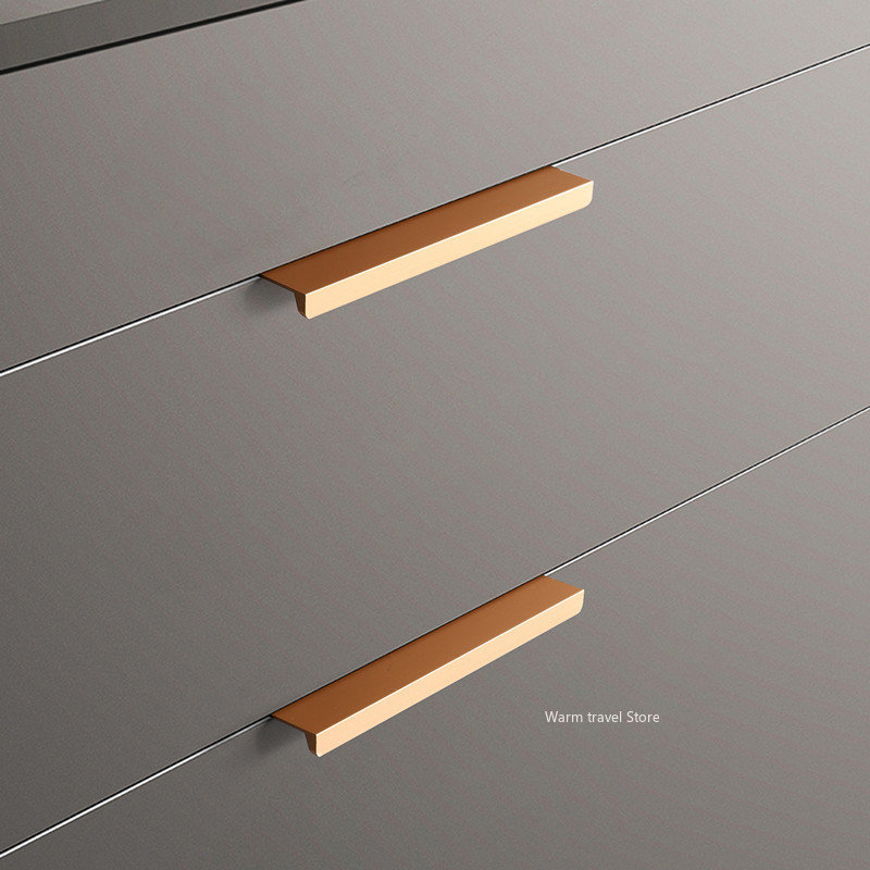 확장형 서랍장 손잡이, 도어 엣지 핸들, 블랙 골드 옷 - Furniture Hardware Gold 리뷰 및 가격