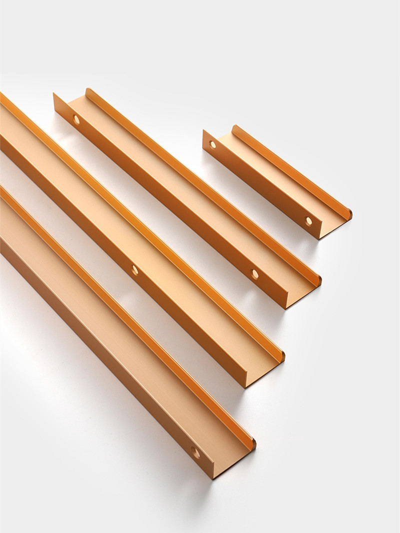 확장형 서랍장 손잡이, 도어 엣지 핸들, 블랙 골드 옷 - Furniture Hardware Gold 리뷰 및 가격