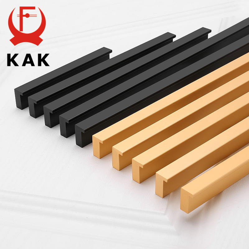 KAK-아메리칸 스타일 블랙 캐비닛 손잡이, 골드 T  - Furniture Hardware Gold 리뷰 및 가격