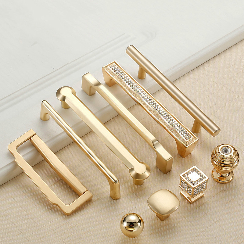 아연 합금 진주 골드 캐비닛 손잡이, 부엌 문 손잡이, - Furniture Hardware Gold 리뷰 및 가격
