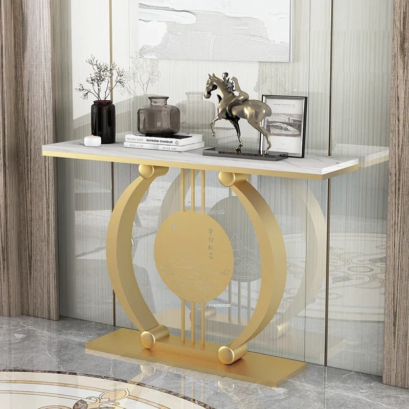 # 중국 슬레이트 콘솔 테이블 라이트 럭셔리 거실 가구 - Z. A. Furniture 리뷰 및 가격